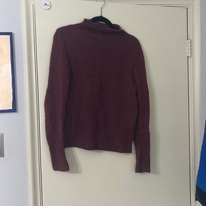 Madewell Cozy Mock Neck Sweater